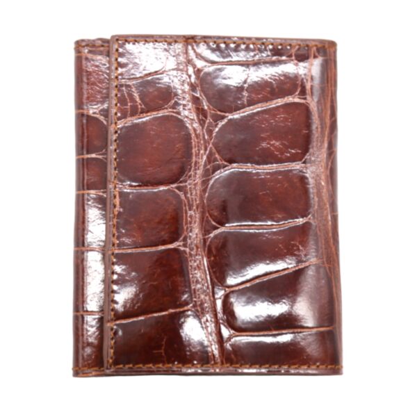 Authentic Alligator Tri-Fold Wallet