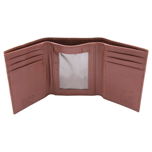 Authentic Alligator Tri-Fold Wallet