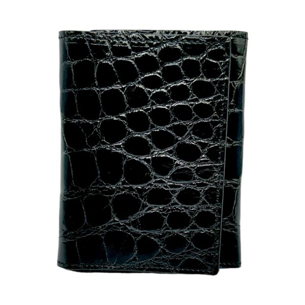 Authentic Alligator Tri-Fold Wallet