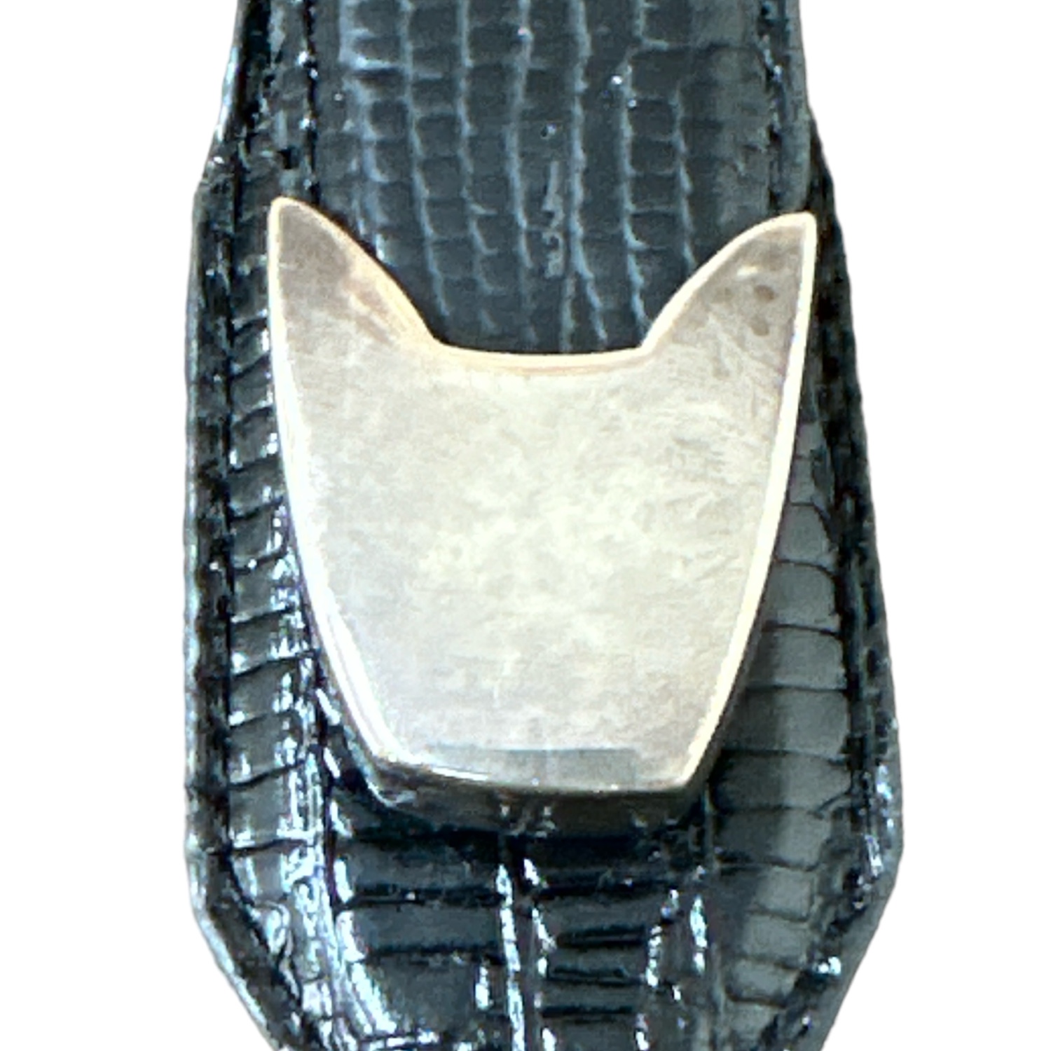 Alexander Kalifano Sterling Silver Skull 4pc. Ranger Buckle Set