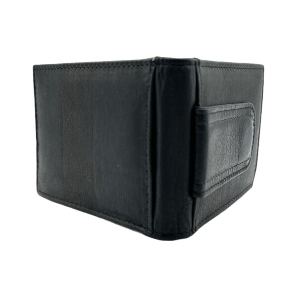 Leather Card Holder with Money Clip