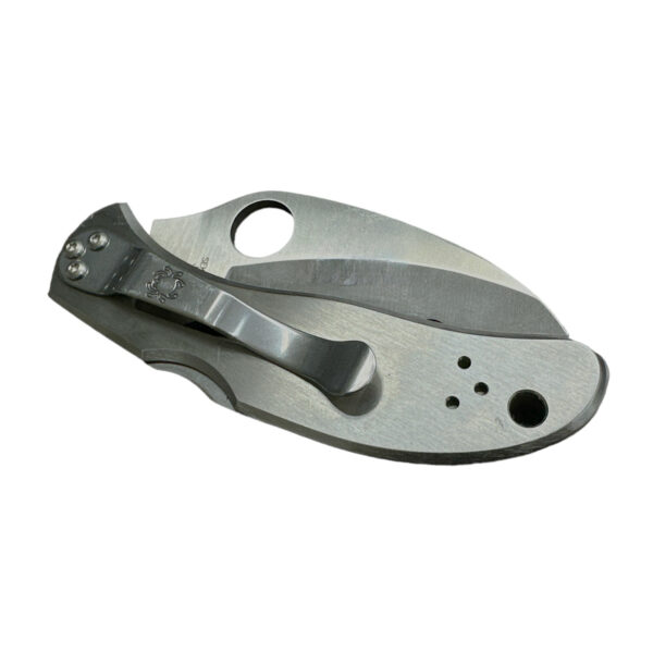 SPYDERCO Folding Locking Pocket Knife w MOP & Agate Handle