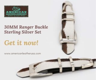Every man needs a great belt buckle that’s versatile and comfortable. Try this 30MM Ranger Buckle Sterling Silver Set and be ready to look good on all your occasions.

Shop Now!
.
.
.
Check our bio ☝
.
.
#leathergoods #leather #handmade #leathercraft #beltbuckle #exocticleather #westernstyle #handcrafted #customleather #leatherwallet #customwallet #belts #leatherbelts #exoticbelts #handmadebelt #watch #repair #leathergifts #sterlingjewelry #customgifts #jewelry #buckles #style #menswear #mensfashion #oldtown #scottsdale #arizona